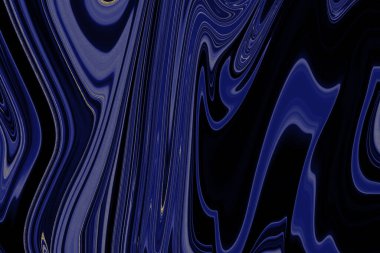 Altın kaplamalı koyu mavi mermer arka plan