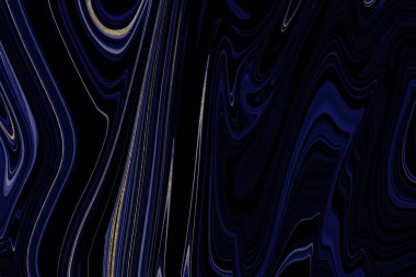 Altın kaplamalı koyu mavi mermer arka plan