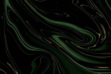 Altın ve yeşil mermer desenli arka plan tasarım kaynağı 