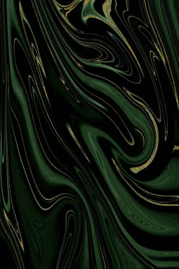 Altın ve yeşil mermer desenli arka plan tasarım kaynağı 