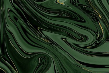 Altın ve yeşil mermer desenli arka plan tasarım kaynağı 