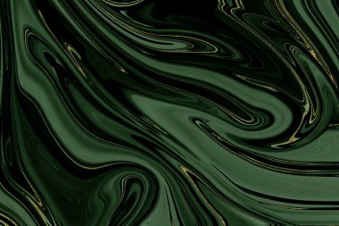 Altın ve yeşil mermer desenli arka plan tasarım kaynağı 