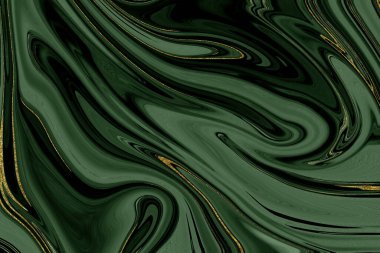 Altın ve yeşil mermer desenli arka plan tasarım kaynağı 