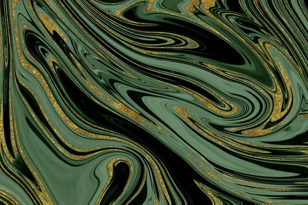 Arany Zöld Márvány Texturált Háttér Design Forrás — Stock Fotó