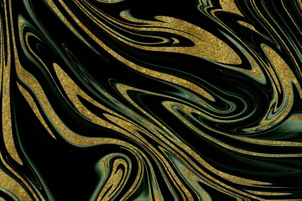 Oro Verde Mármol Textura Fondo Diseño Recurso — Foto de Stock