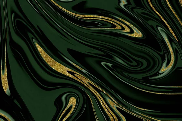 Золотой Зеленый Мрамор Текстурированный Ресурс — стоковое фото