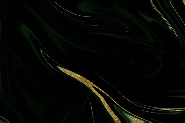 Goldene Und Grüne Marmor Strukturierte Hintergrund Design Ressource — Stockfoto
