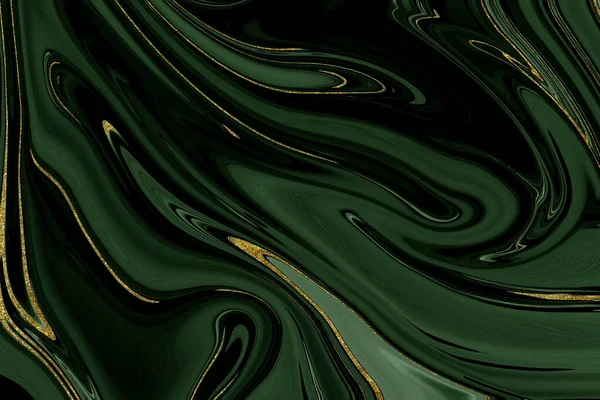 Ouro Mármore Verde Texturizado Recurso Design Fundo — Fotografia de Stock