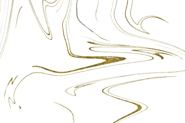 Złoty Marmur Abstrakcyjne Tło — Zdjęcie stockowe
