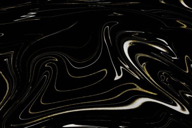 Siyah ve altın mermer doku