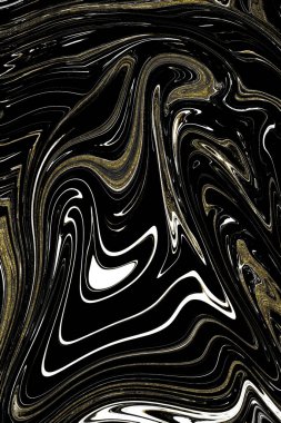 Siyah ve altın mermer doku