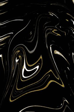 Siyah ve altın mermer doku