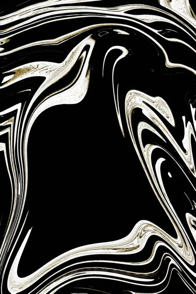 Textura Mármore Preto Ouro — Fotografia de Stock