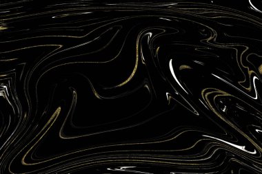 Siyah ve altın mermer doku