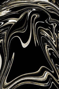 Siyah ve altın mermer doku