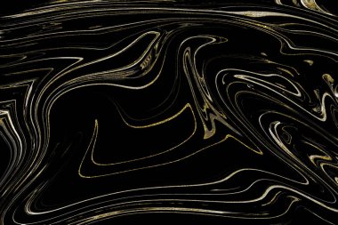 Siyah ve altın mermer doku