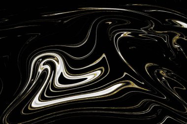 Siyah ve altın mermer doku