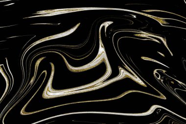 Siyah ve altın mermer doku