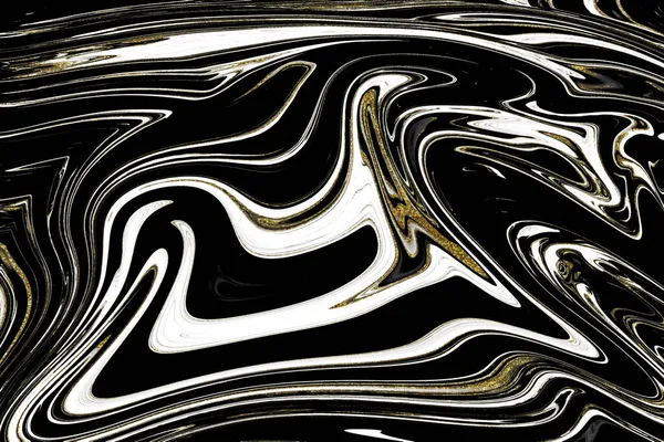 Czarno Złote Marmurowe Tekstury — Zdjęcie stockowe