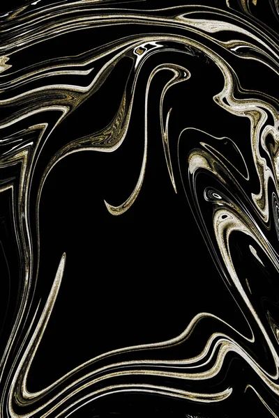 Textura Mármore Preto Ouro — Fotografia de Stock