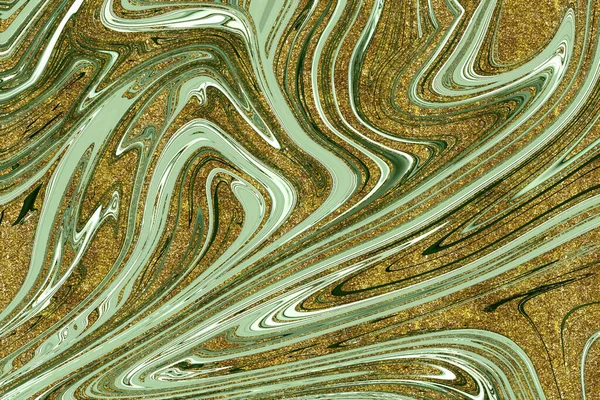 Oro Verde Mármol Textura Fondo Diseño Recurso — Foto de Stock