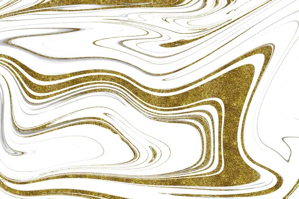 金の大理石の抽象的な背景 — ストック写真