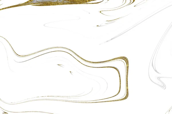 黄金大理石抽象背景 — 图库照片