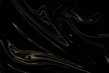 Siyah ve altın mermer doku
