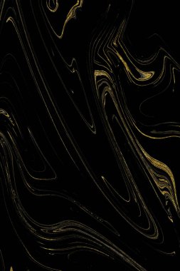 Siyah ve altın mermer doku