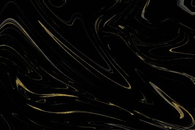 Siyah ve altın mermer doku
