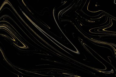 Siyah ve altın mermer doku