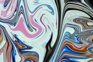 Metin için boş alanı olan renkli mermer efekt arka planı