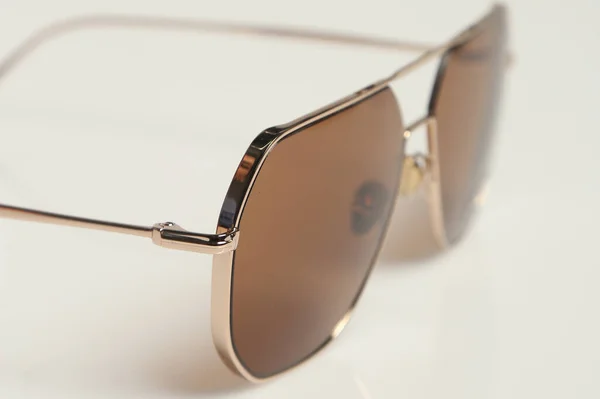 Modern Fashionable Eye Glasses Isolated White Background — Stock Photo, Image