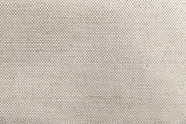 Białe Płótno Tkanina Włókienniczych Teksturowanej Tło — Zdjęcie stockowe