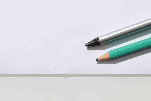 Crayon Papier Fermer Ressource Conception — Photo