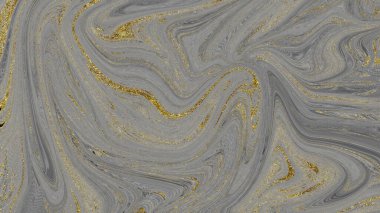 Siyah ve altın mermer doku