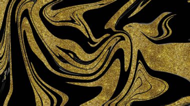 Siyah ve altın mermer doku