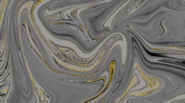 Siyah ve altın mermer doku