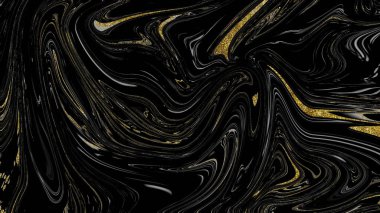 Siyah ve altın mermer doku