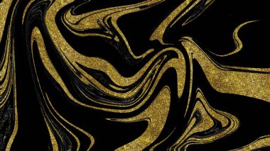 Siyah ve altın mermer doku