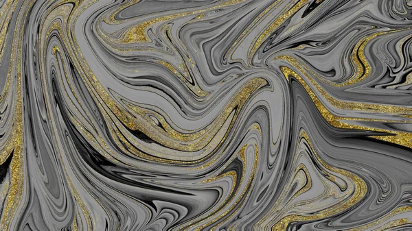 Siyah ve altın mermer doku