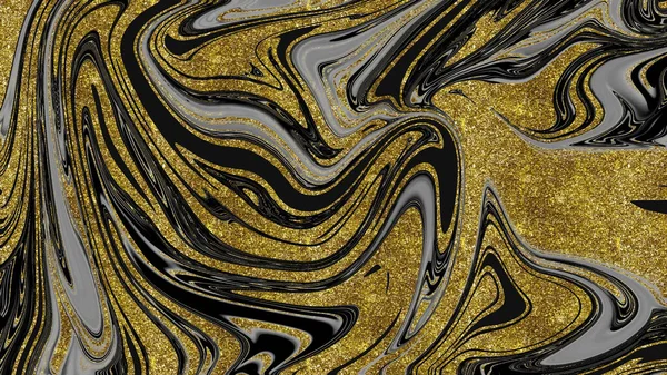 Siyah ve altın mermer doku