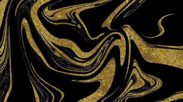 Siyah ve altın mermer doku