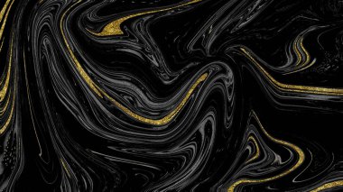 Siyah ve altın mermer doku