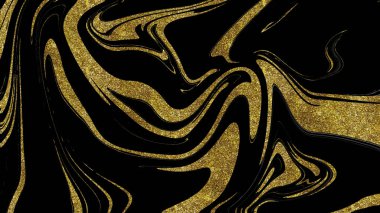 Siyah ve altın mermer doku