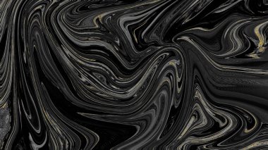 Siyah ve altın mermer doku