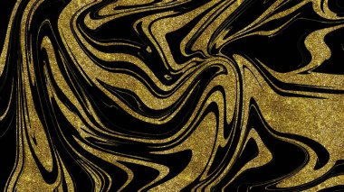 Siyah ve altın mermer doku