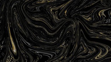 Siyah ve altın mermer doku
