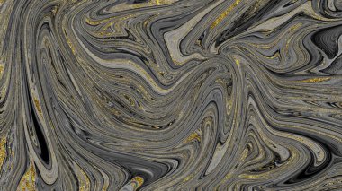 Siyah ve altın mermer doku