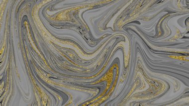 Siyah ve altın mermer doku